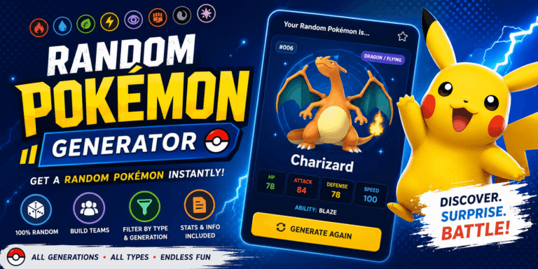 Random Pokémon Generator