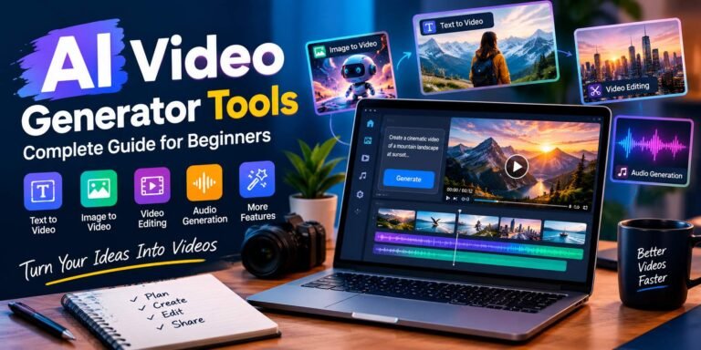 AI video generator tools for creating videos from text and images