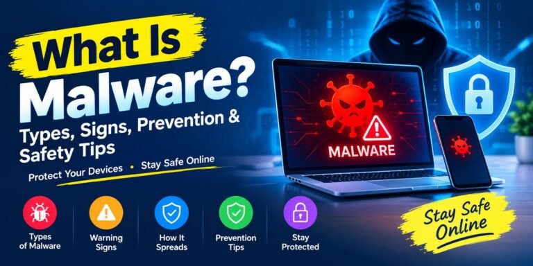 What is malware and how to protect computers and smartphones from malicious software