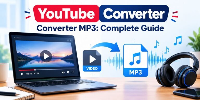 YouTube converter MP3 showing video to audio conversion and MP3 file