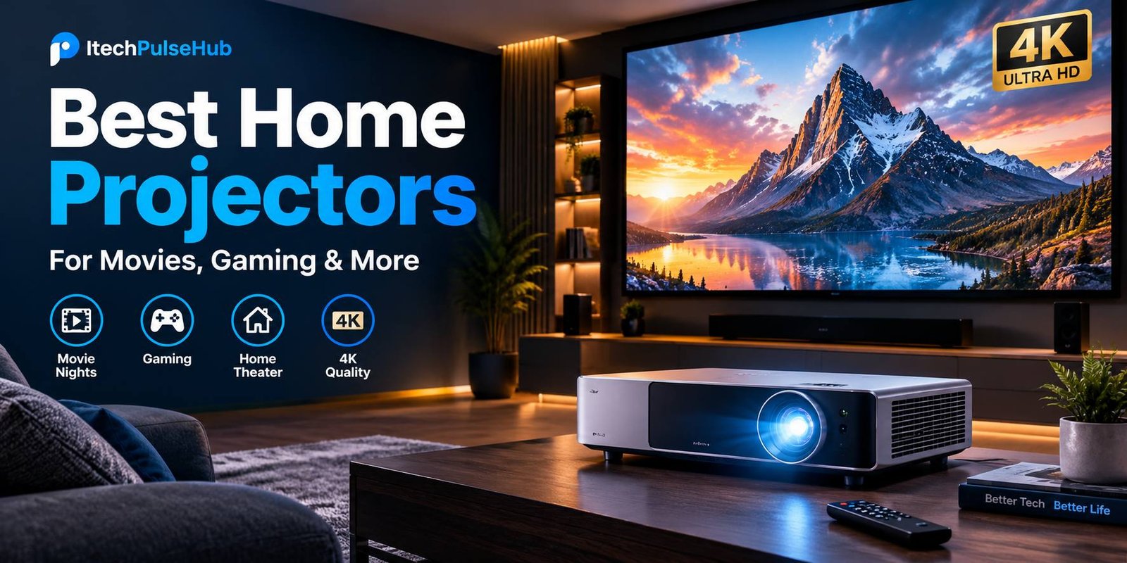 Best home projectors for movies and home theater