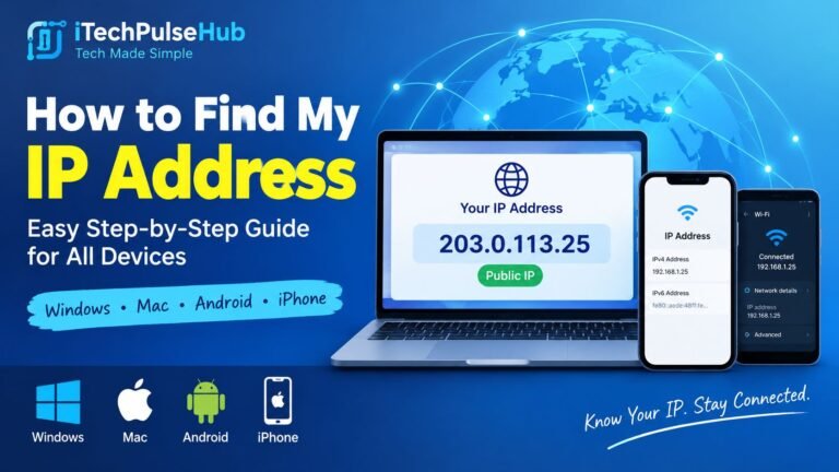 How to Find My IP Address on Windows, Mac, Android, and iPhone