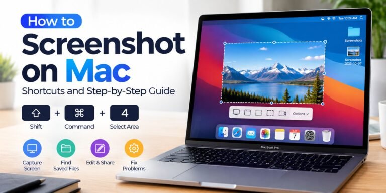 How to take a screenshot on Mac using keyboard shortcuts and the Screenshot tool