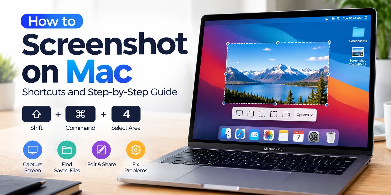 How to take a screenshot on Mac using keyboard shortcuts and the Screenshot tool