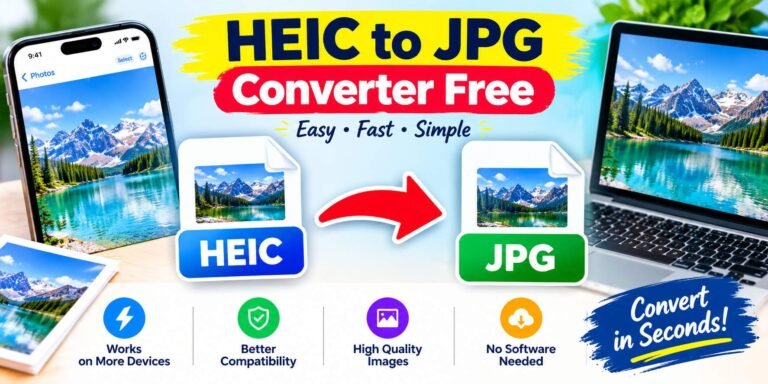 HEIC to JPG Converter Free – Easy Photo Conversion Guide